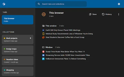 Session Buddy: Pamahalaan ang Iyong mga Tab at Bookmark nang Madali - Screenshot 1