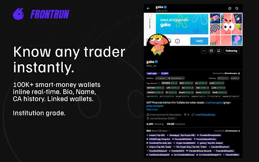 I-download ang Frontrun para sa Solana Trading – AI Co-pilot - Screenshot 2