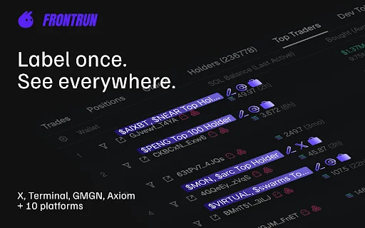 I-download ang Frontrun para sa Solana Trading – AI Co-pilot - Screenshot 4