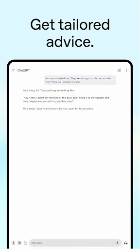 I-download ang ChatGPT: Ang Iyong AI Assistant para sa Lahat - Screenshot 17