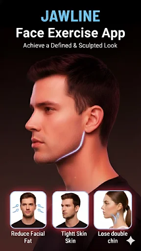 I-download ang Jawline And Face Exercise App – Pabilisin ang Panga - Screenshot 9
