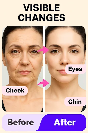 I-download ang Jawline And Face Exercise App – Pabilisin ang Panga - Screenshot 8