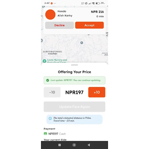 I-download ang Tufan Ride App – Mabilis at Abot-kayang Biyahe - Screenshot 7