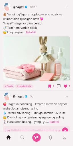 I-download ang Hayat Woman App – Komunidad para sa mga Kababaihan - Screenshot 1