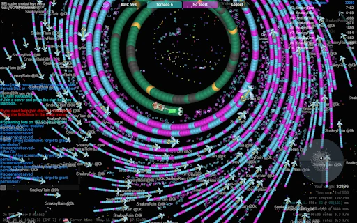 SnakeyRain Chrome Extension – I-download ang Pinakabagong Bot Mod - Screenshot 1