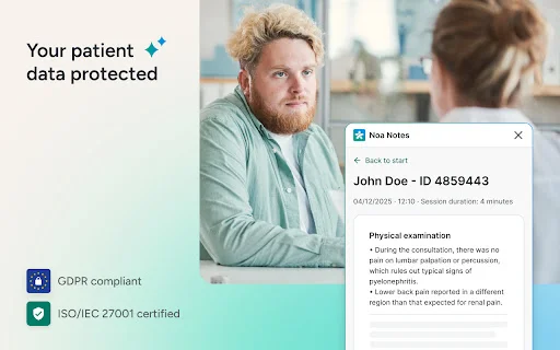 Noa Notes by Docplanner: AI Medical Assistant para sa Doktor - Screenshot 3