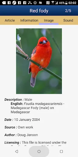 I-download ang Birds of Eastern Africa – Gabay sa 1882 Species - Screenshot 6