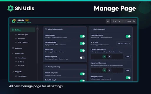 SN Utils OnPrem: Pinakamahusay na Productivity Tool para sa ServiceNow - Screenshot 3