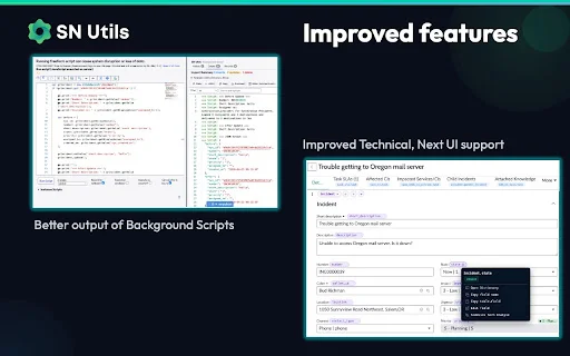 SN Utils OnPrem: Pinakamahusay na Productivity Tool para sa ServiceNow - Screenshot 2
