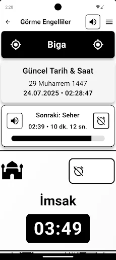 I-download ang Türkiye Takvimi: Prayer Time at Qibla App - Screenshot 8