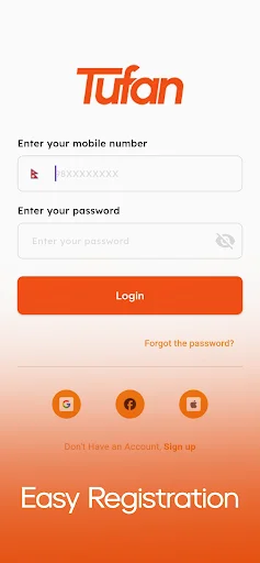 I-download ang Tufan Ride App – Mabilis at Abot-kayang Biyahe - Screenshot 1