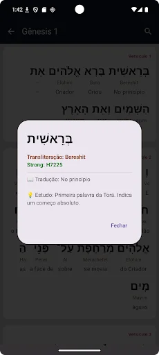 I-download ang Hebraico e Grego Interlinear – Pag-aaral ng Bibliya - Screenshot 3