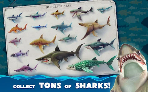 I-download ang Hungry Shark World – Maging Hari ng Karagatan! - Screenshot 8