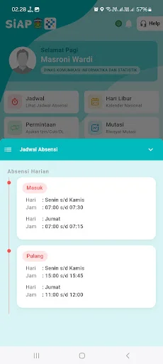 I-download ang SiAP Juara Sungai Penuh – Attendance System App - Screenshot 4