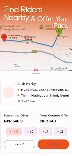 I-download ang Tufan Ride App – Mabilis at Abot-kayang Biyahe - Screenshot 2