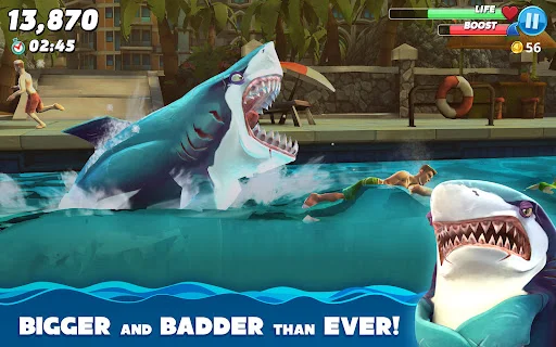 I-download ang Hungry Shark World – Maging Hari ng Karagatan! - Screenshot 7