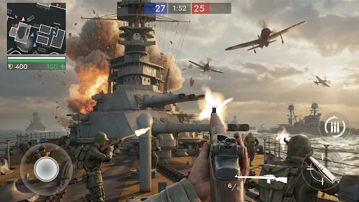 I-download ang World War Heroes: WW2 PvP FPS – Maging Bayani sa Bakbakan - Screenshot 18
