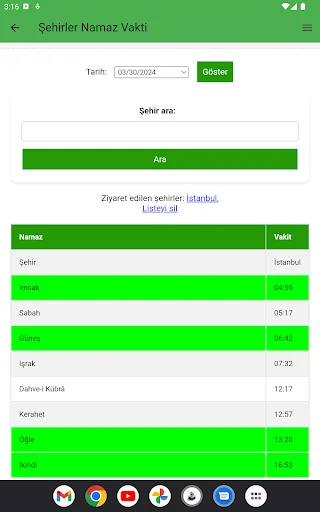 I-download ang Türkiye Takvimi: Prayer Time at Qibla App - Screenshot 13
