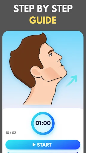 I-download ang Jawline And Face Exercise App – Pabilisin ang Panga - Screenshot 22